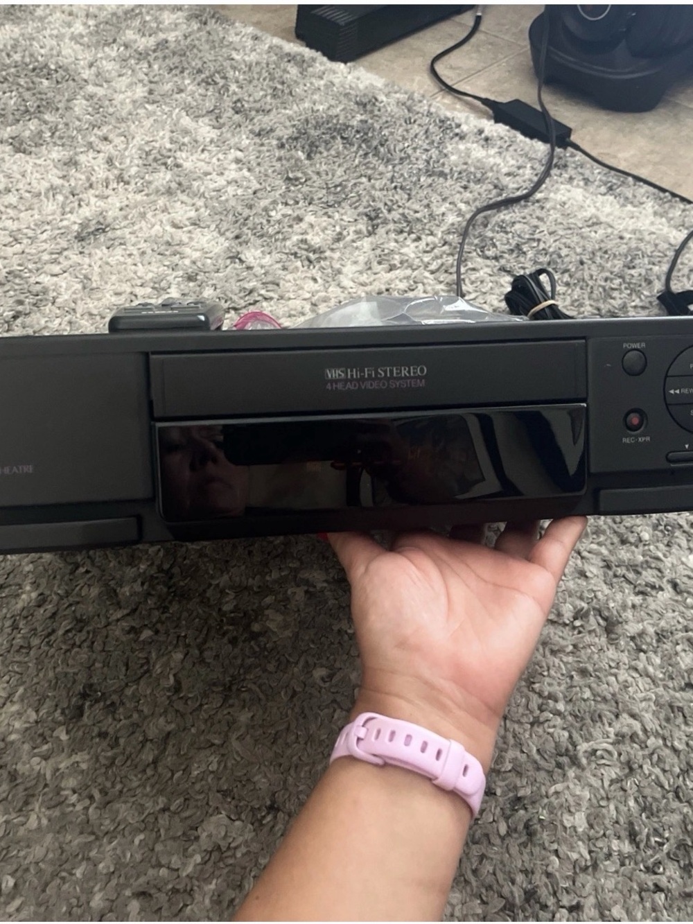 RCA VR621HF VHS Hi-Fi Stereo VCR - Black
